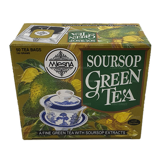 Mlesna Soursop Yeşil Çay (100g) 50 Çay Poşeti