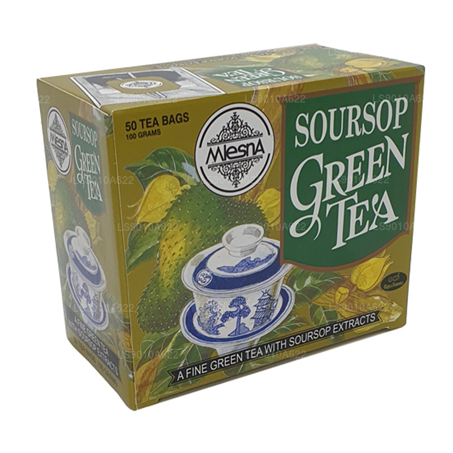 Mlesna Soursop Yeşil Çay (100g) 50 Çay Poşeti