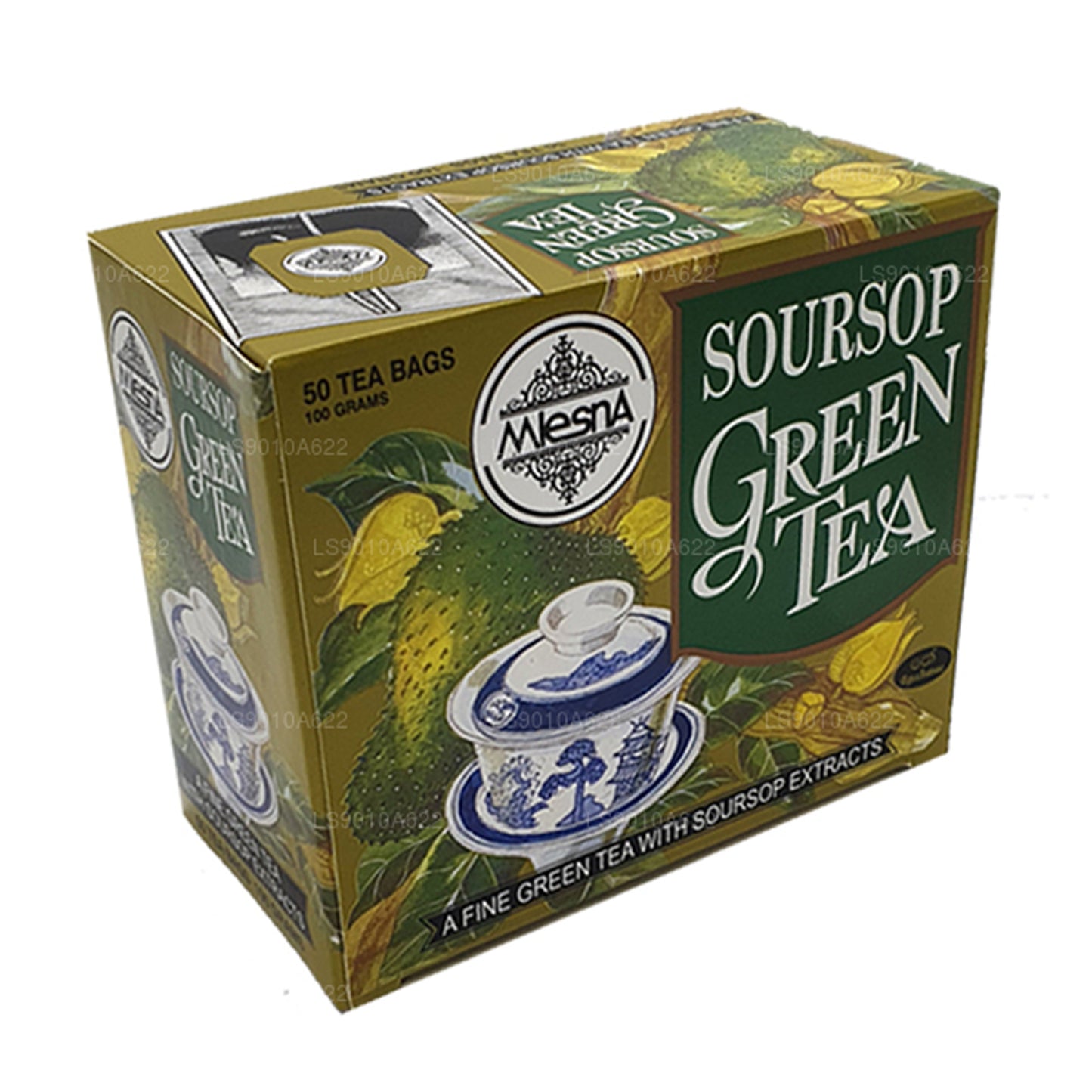 Mlesna Soursop Yeşil Çay (100g) 50 Çay Poşeti