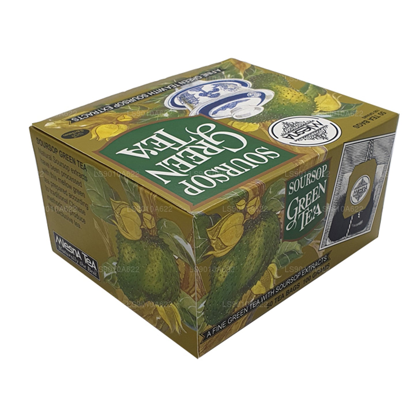Mlesna Soursop Yeşil Çay (100g) 50 Çay Poşeti
