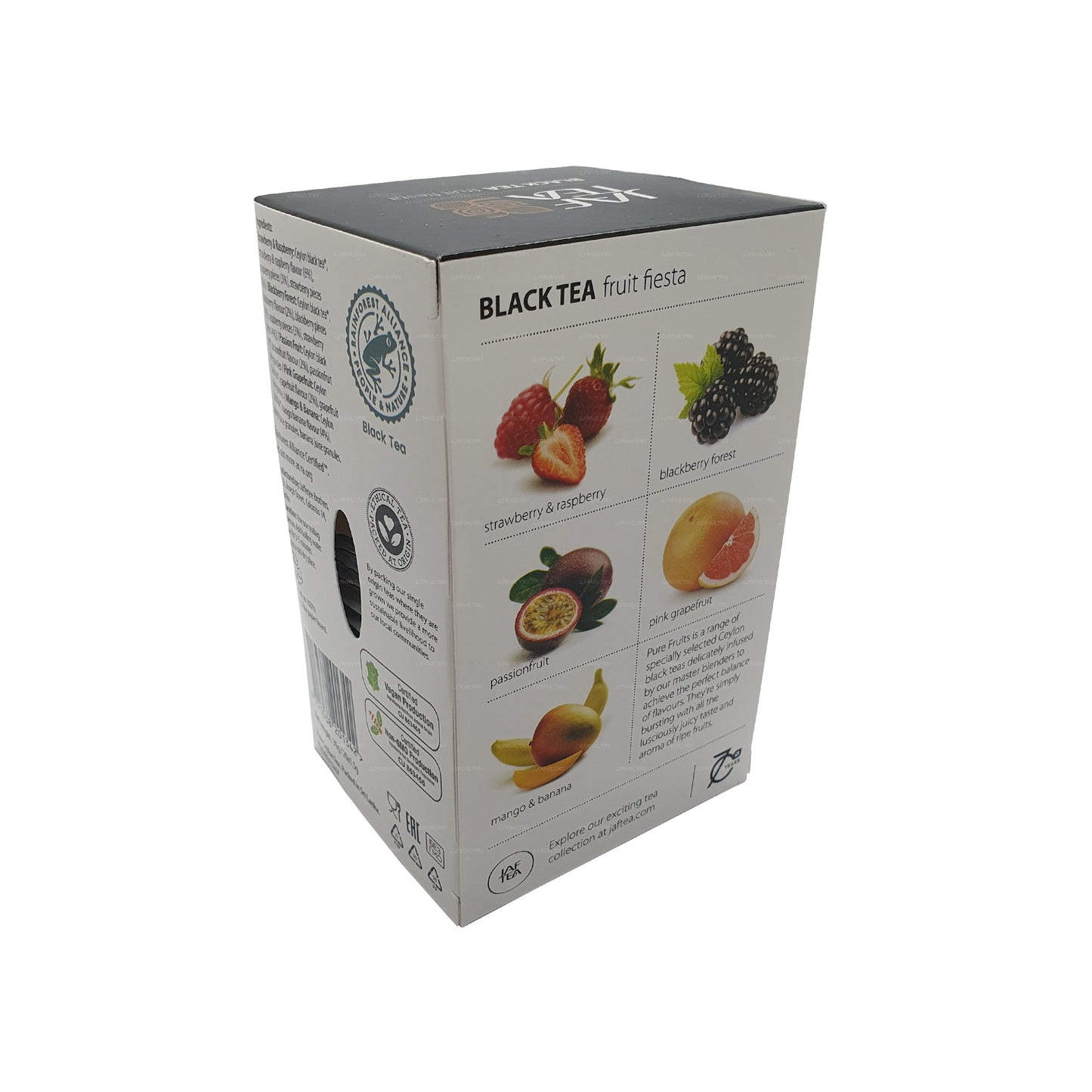 Jaf Çay Saf Meyveler Koleksiyonu Siyah Çay Meyve Fiesta (30g) 20 Çay Poşeti