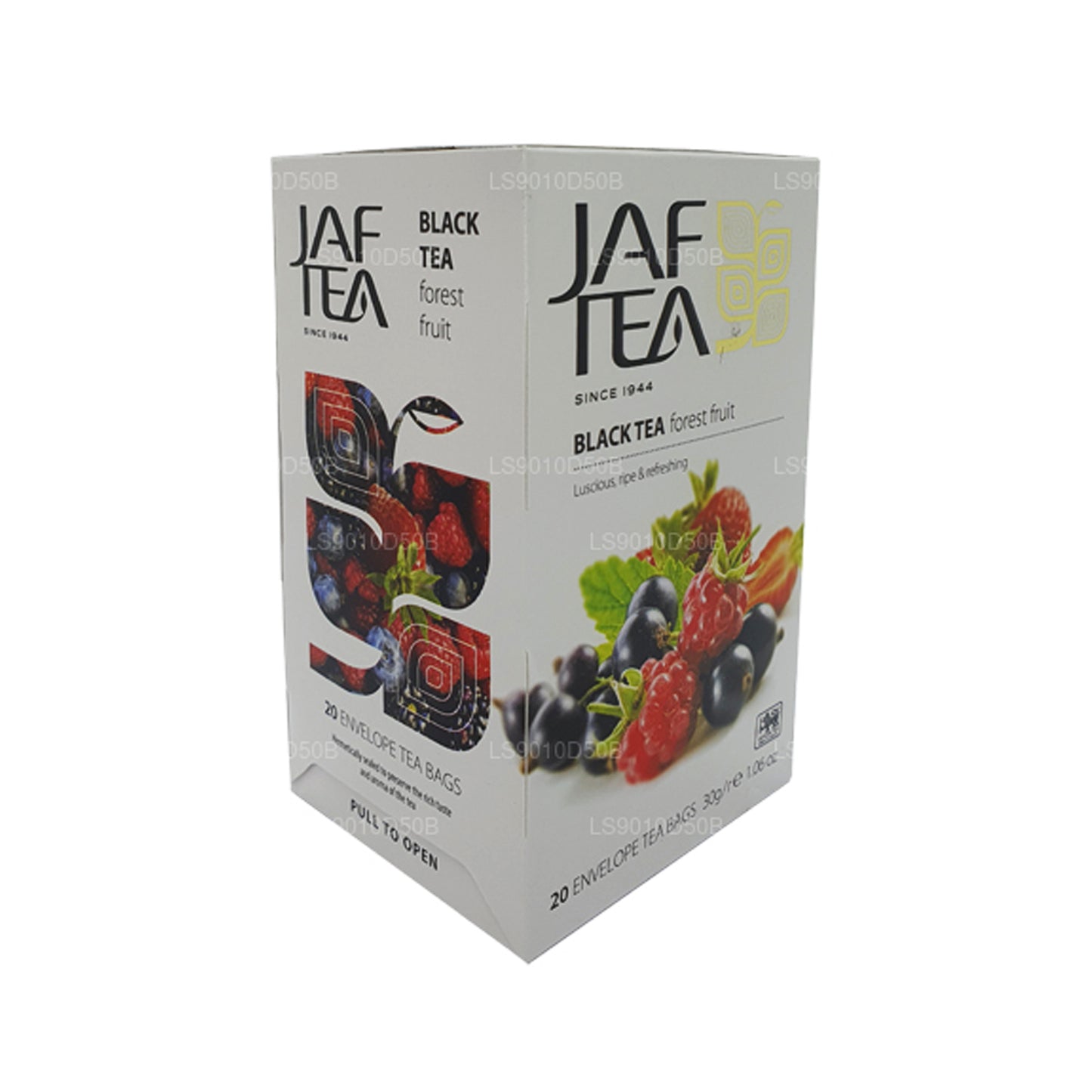 Jaf Çay Saf Meyveler Koleksiyonu Siyah Çay Orman Meyvesi (30g) 20 Çay Poşeti