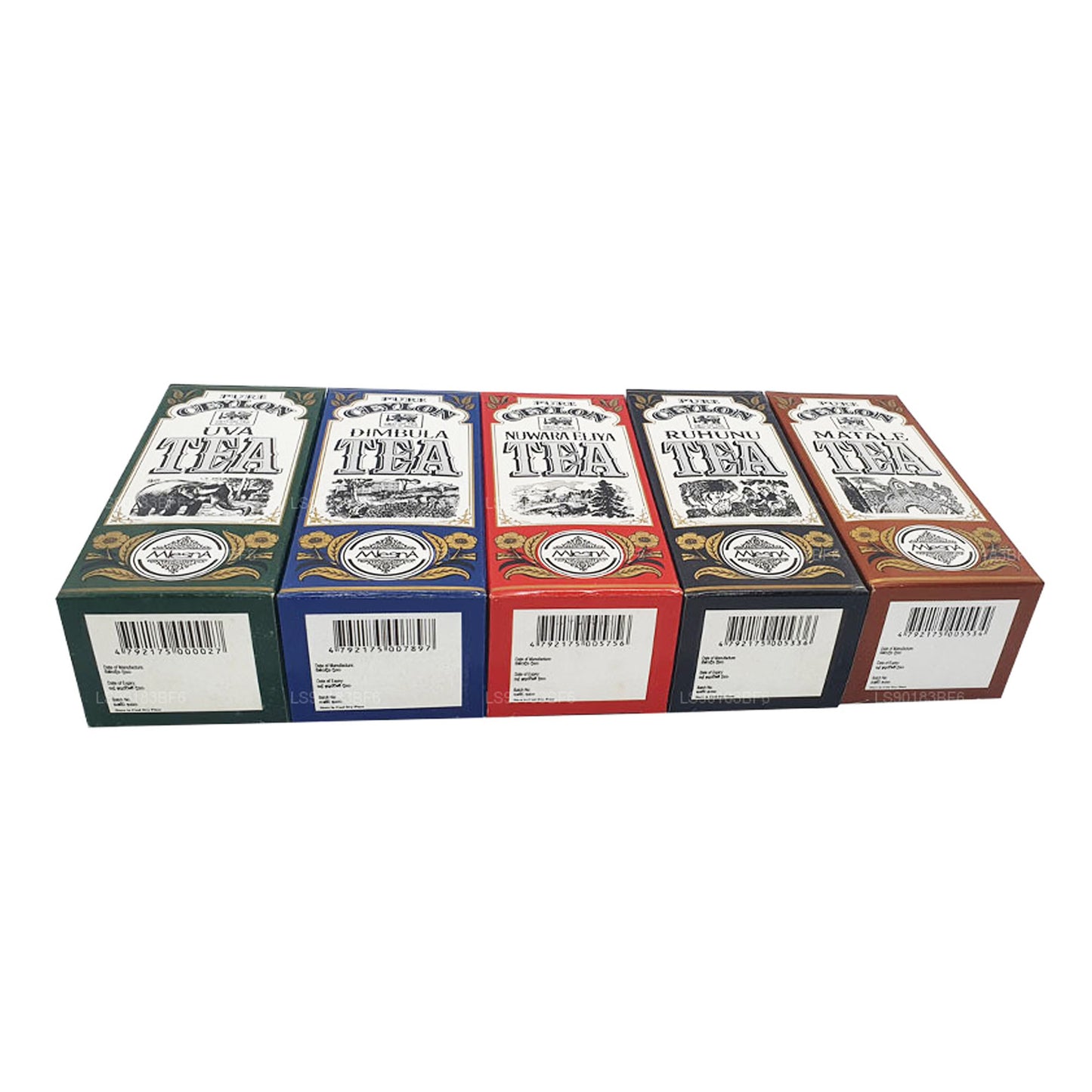 Mlesna Matale Ruhunu Nuwara Eliya Dimbula Uva Seylan Siyah Çay (450g)