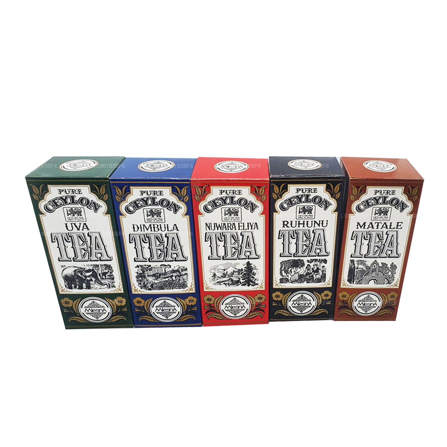 Mlesna Matale Ruhunu Nuwara Eliya Dimbula Uva Seylan Siyah Çay (450g)
