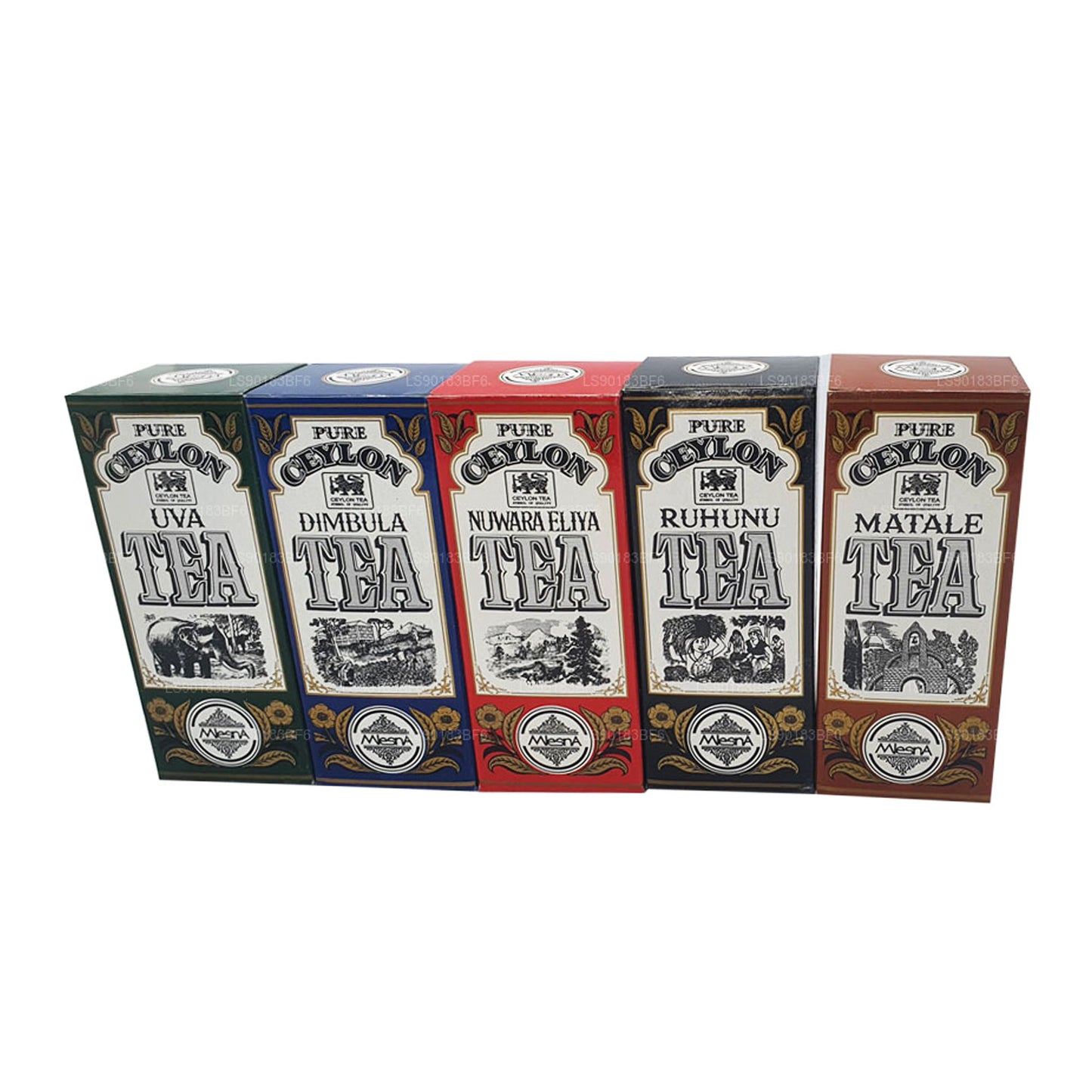 Mlesna Matale Ruhunu Nuwara Eliya Dimbula Uva Seylan Siyah Çay (450g)
