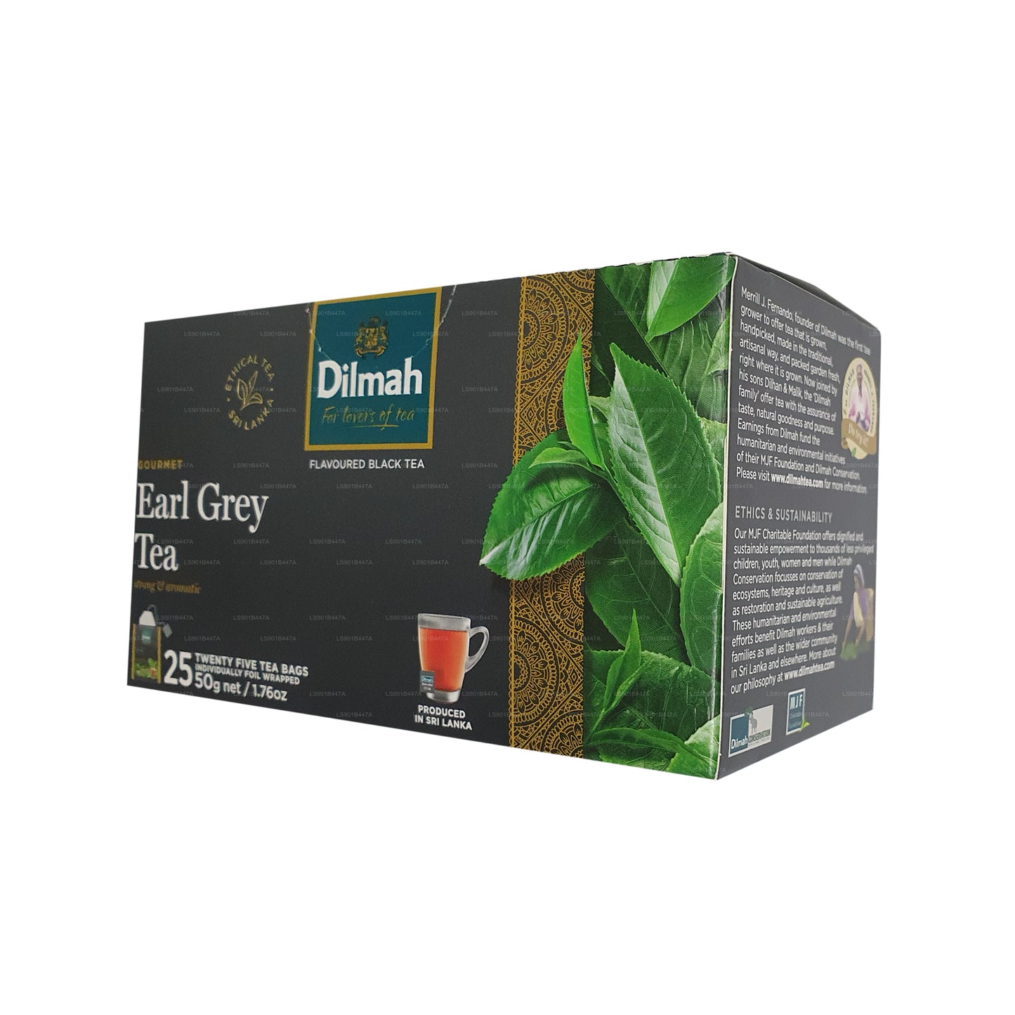 Dilmah Earl Grey (50g) 25 Çay Poşeti