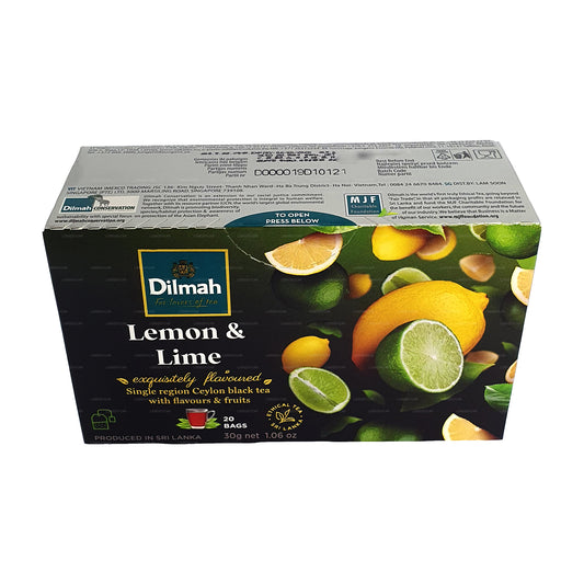 Dilmah Limon Aromalı Çay (30g) 20 Çay Poşeti