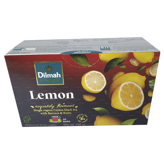 Dilmah Limon Aromalı Çay (30g) 20 Çay Poşeti