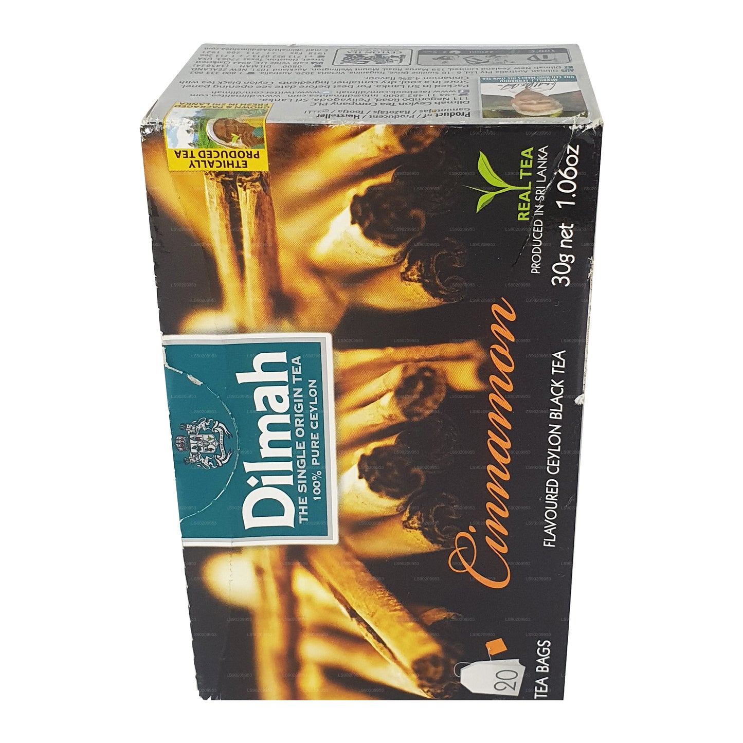 Dilmah Karamel Aromalı Çay (40g) 20 Çay Poşeti