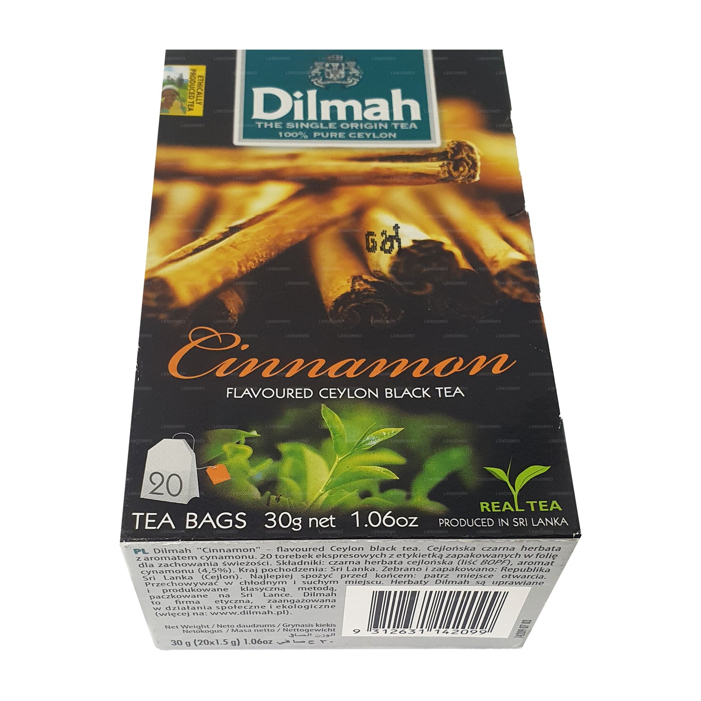 Dilmah Karamel Aromalı Çay (40g) 20 Çay Poşeti