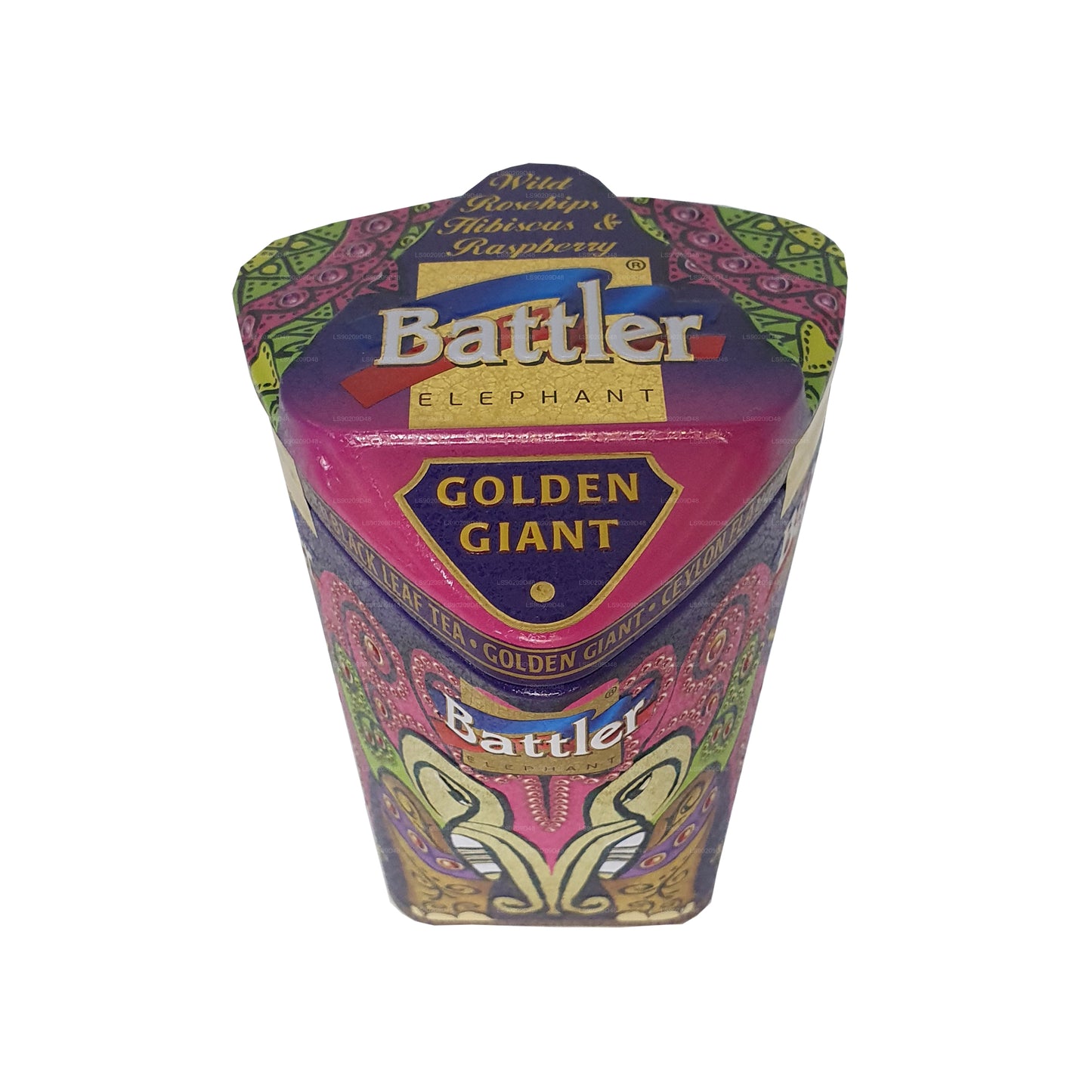 Battler Golden Giant Yabani Kuşburnu, Ebegümeci ve Ahududu (100g) Caddy