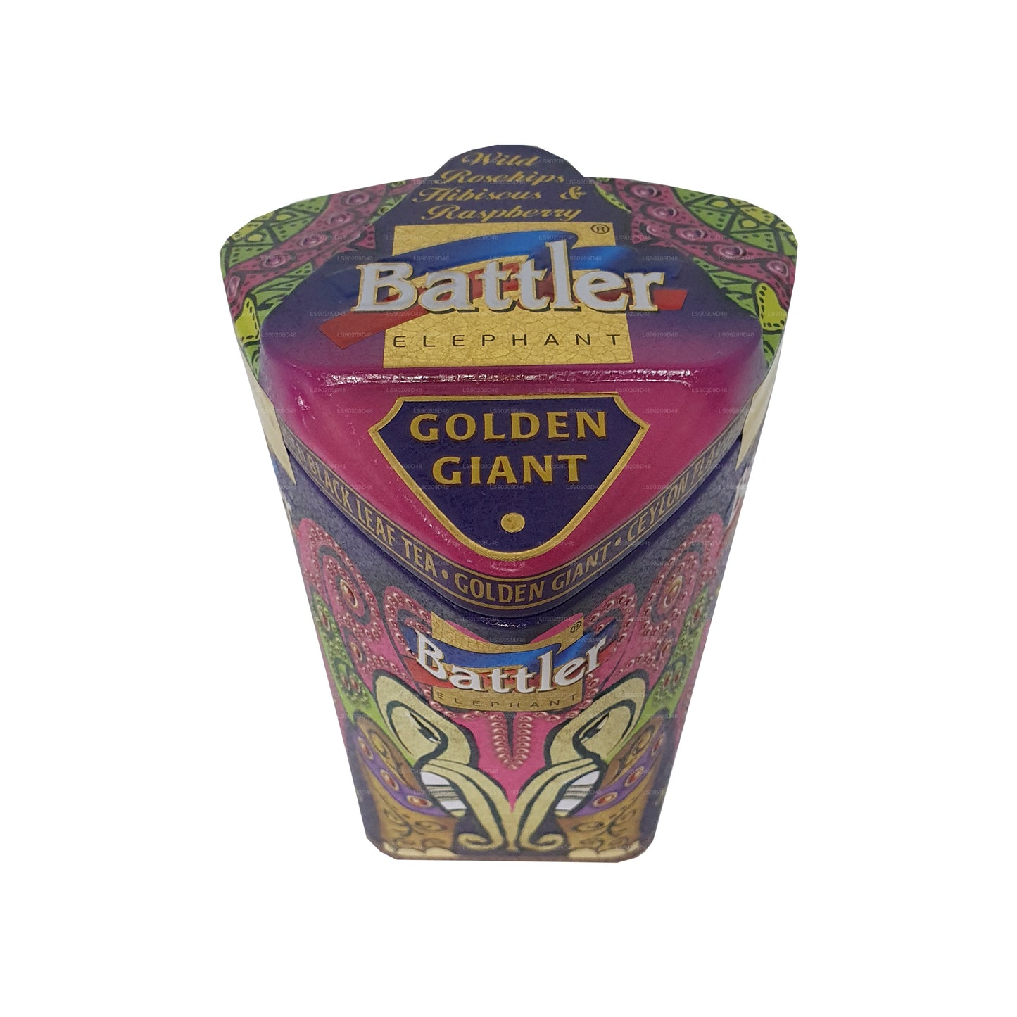 Battler Golden Giant Yabani Kuşburnu, Ebegümeci ve Ahududu (100g) Caddy
