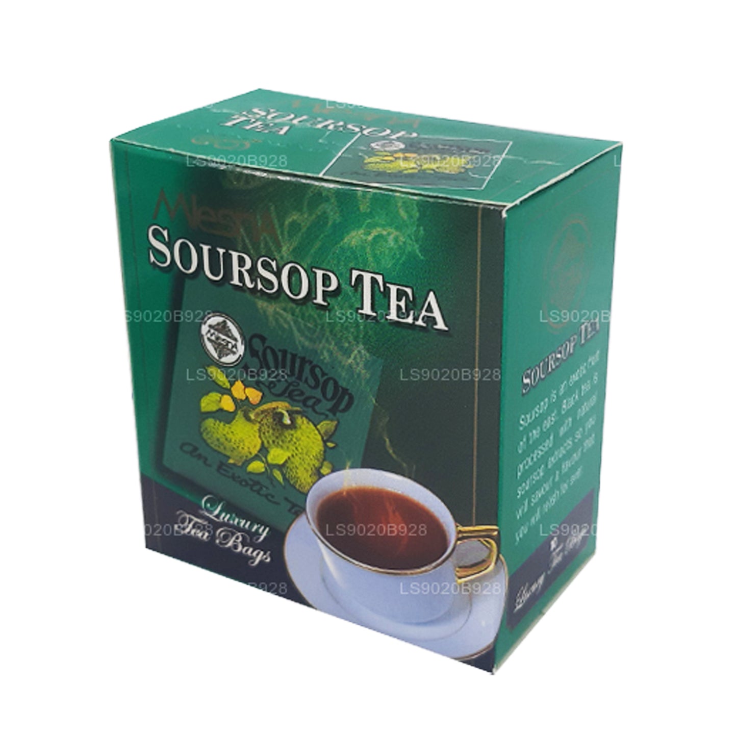 Mlesna Soursop Çayı (20g) 10 Lüks Çay Poşeti
