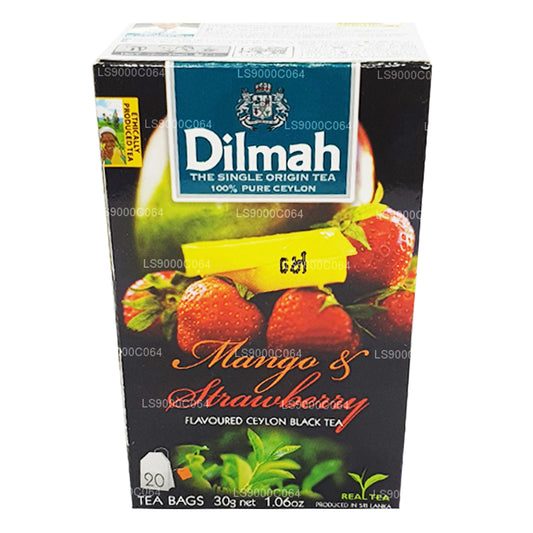 Dilmah Mango ve Çilek Aromalı Çay (30g) 20 Poşet Çay