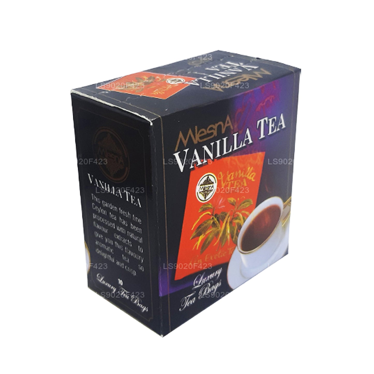 Mlesna Vanilya Çayı (20g) 10 Lüks Çay Poşeti