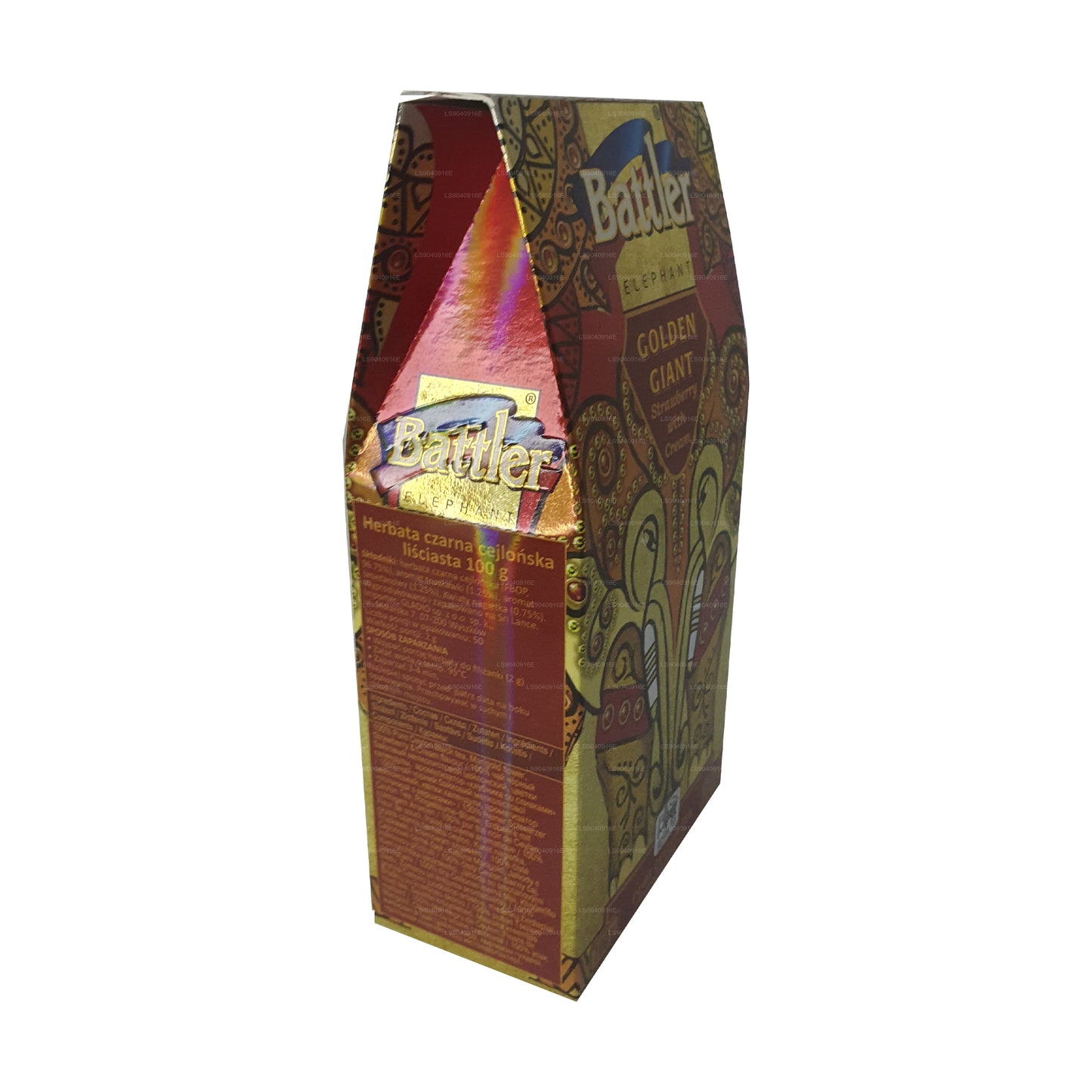 Battler Kremalı Çilek (100g) Teneke Caddy