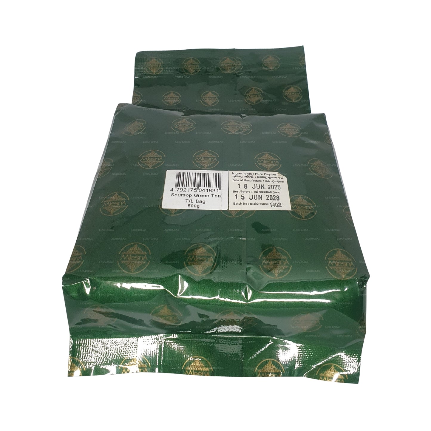 Mlesna Natural Flavored Soursop Green Tea (500g)