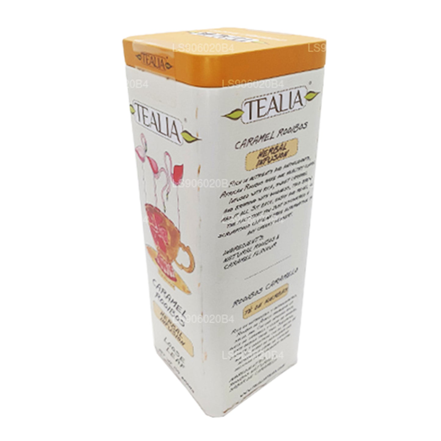 Tealia Karamel Rooibos Gevşek Yaprak Çay (100g)