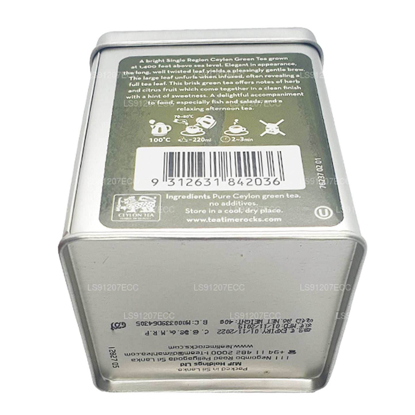 Dilmah T-serisi Seylan Young Hyson Yeşil Çay (40g) 20 Çay Poşeti