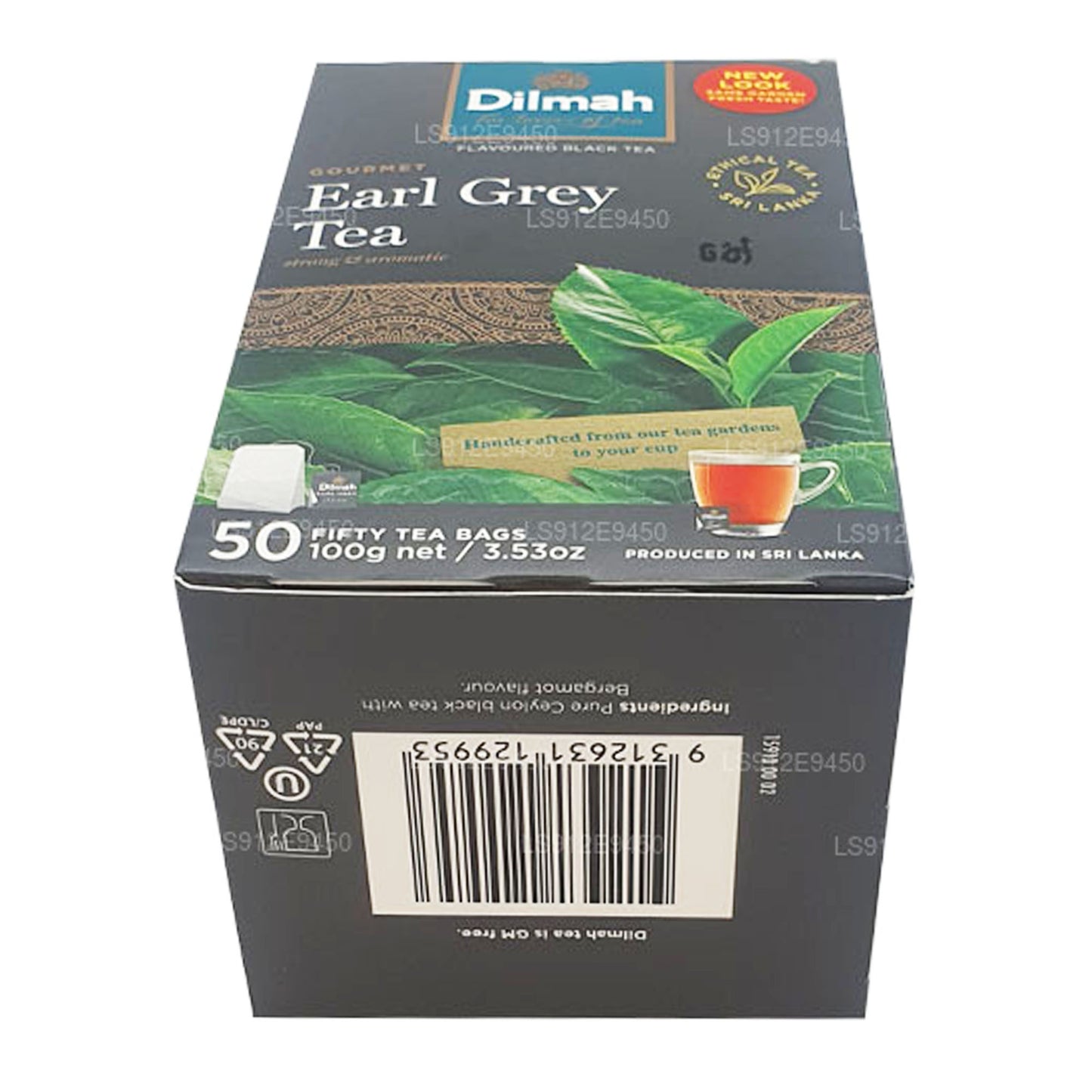 Dilmah Earl Grey 50 Çay Poşetleri (100g)