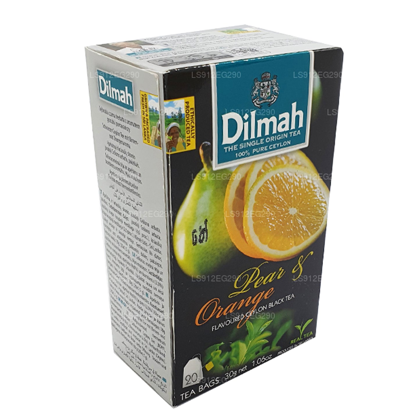 Dilmah Armut ve Portakal Aromalı Seylan Siyah Çay (30g) 20 Çay Poşeti