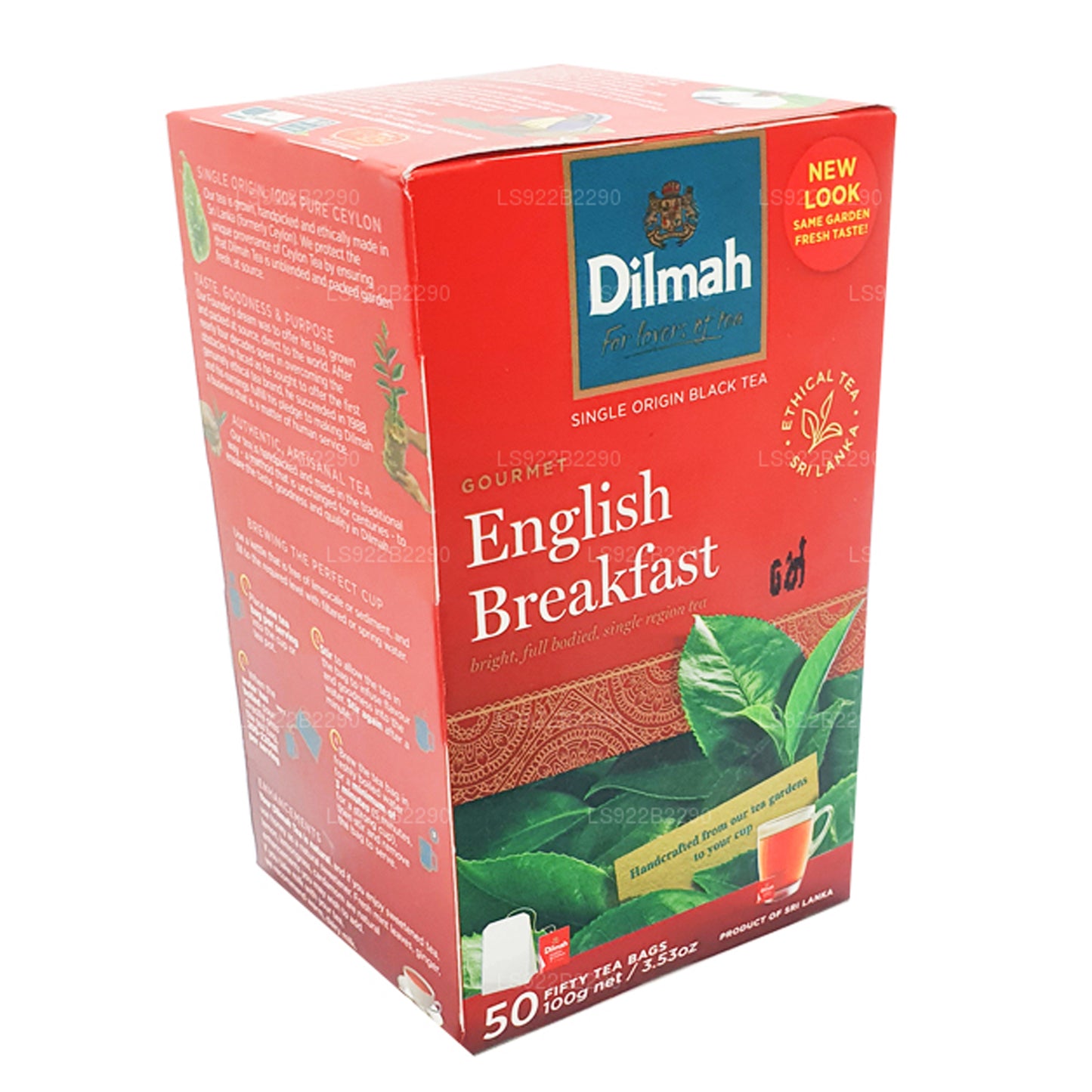 Dilmah İngiliz Kahvaltı Çayı, 50 Çay Poşeti (100g)