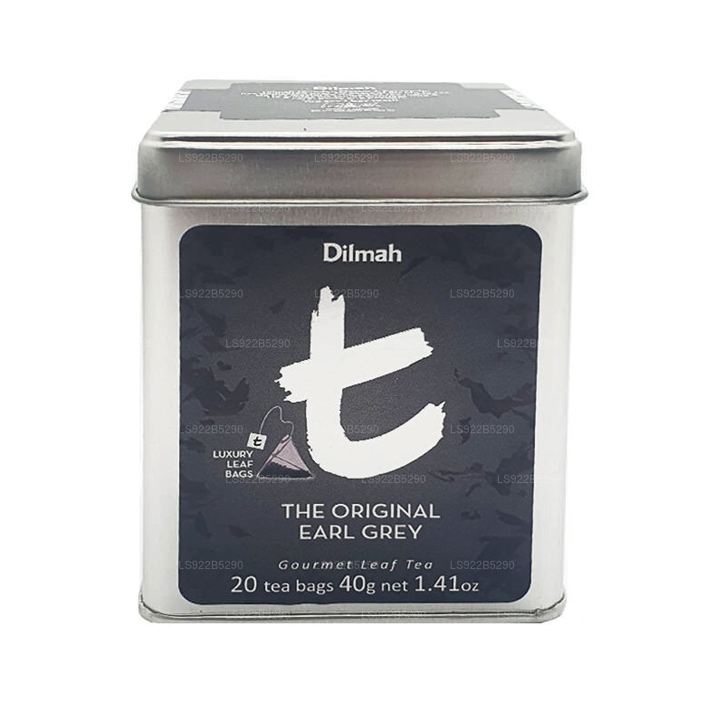 Dilmah T Serisi Orijinal Earl Grey Çay (40g) 20 Çay Poşetleri