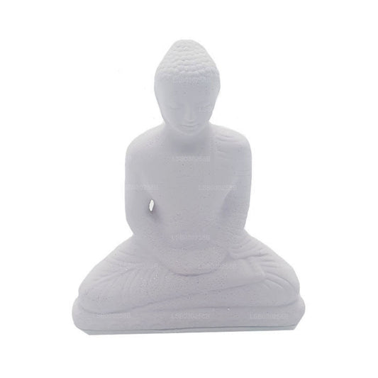Buda Heykeli (Beyaz Renk) Araba Panosu için (7 cm x 3 cm)