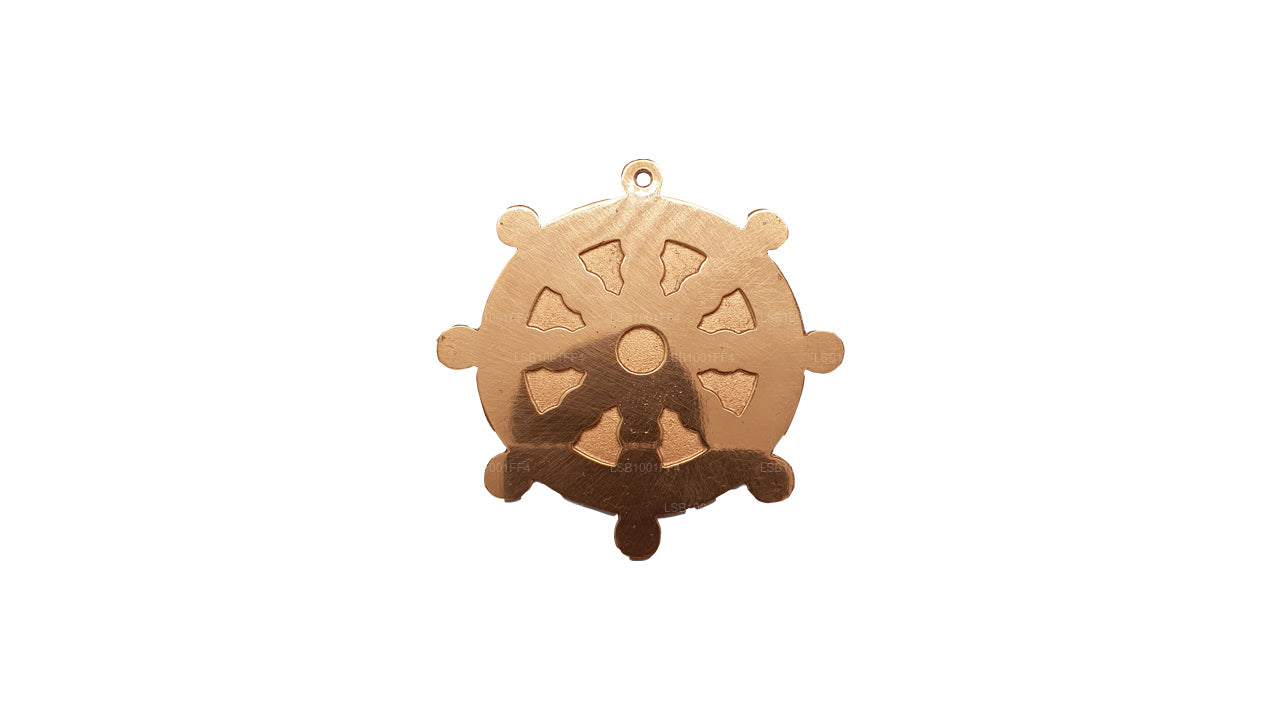 Copper Dharmachakra (4 cm)