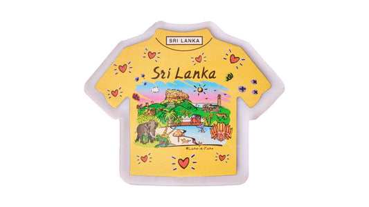 Luke A Tuke Sri Lanka İkonik Akrilik Buzdolabı Mıknatısı