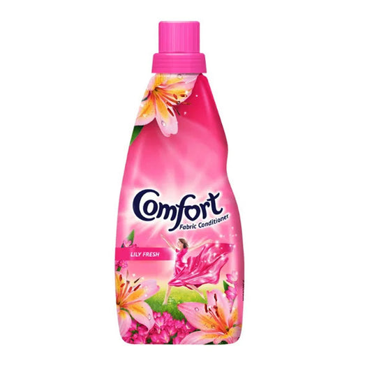 Comfort After Wash Lily Fresh Kumaş Saç Kremi (Pembe) (860ml)