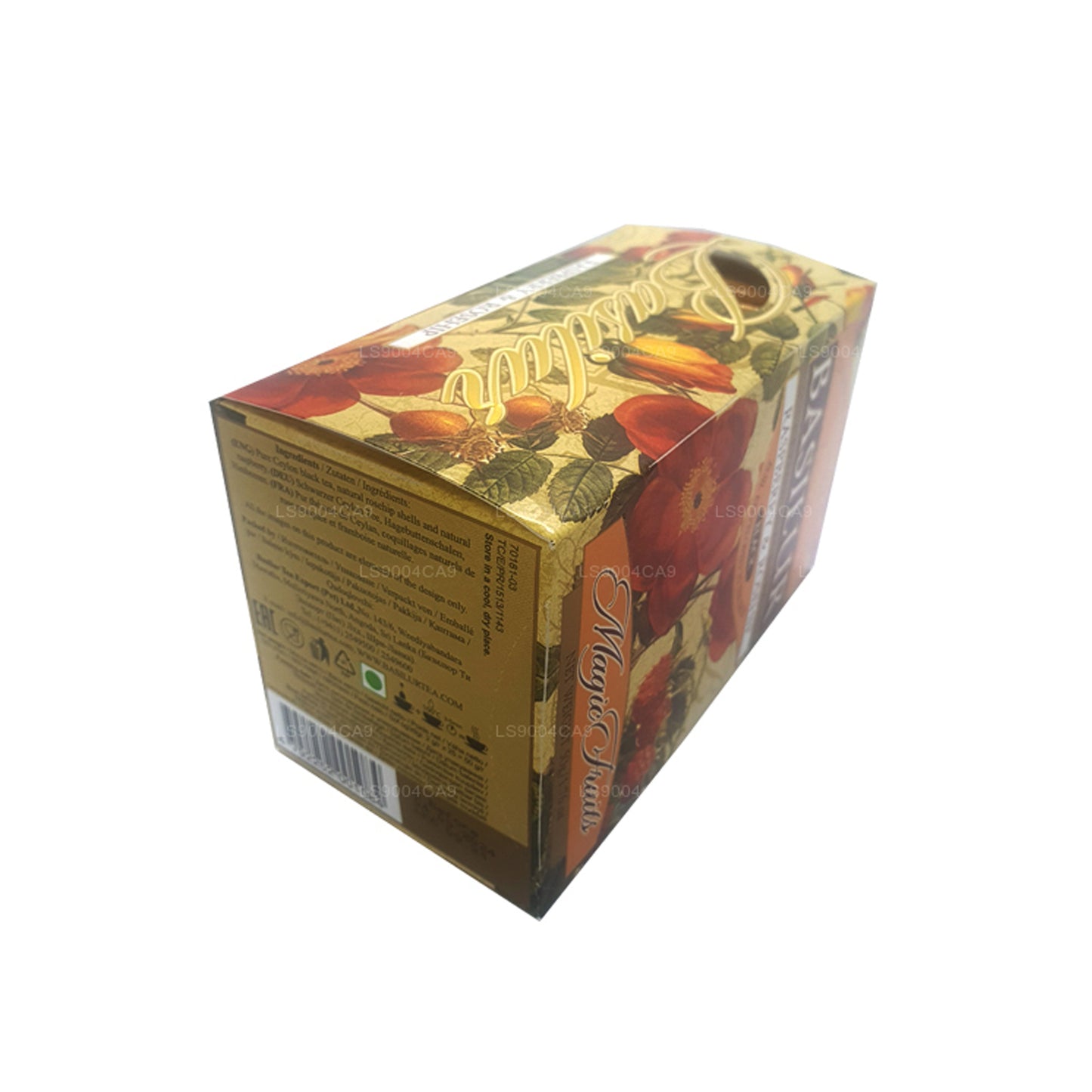 Basilur Sihirli Meyveler Ahududu ve Kuşburnu (50g) 25 Çay Poşeti