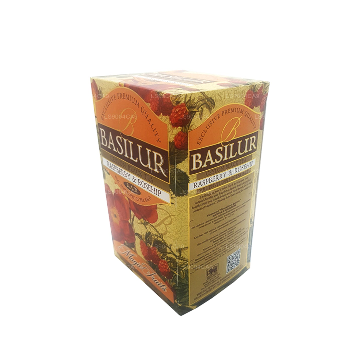 Basilur Sihirli Meyveler Ahududu ve Kuşburnu (50g) 25 Çay Poşeti