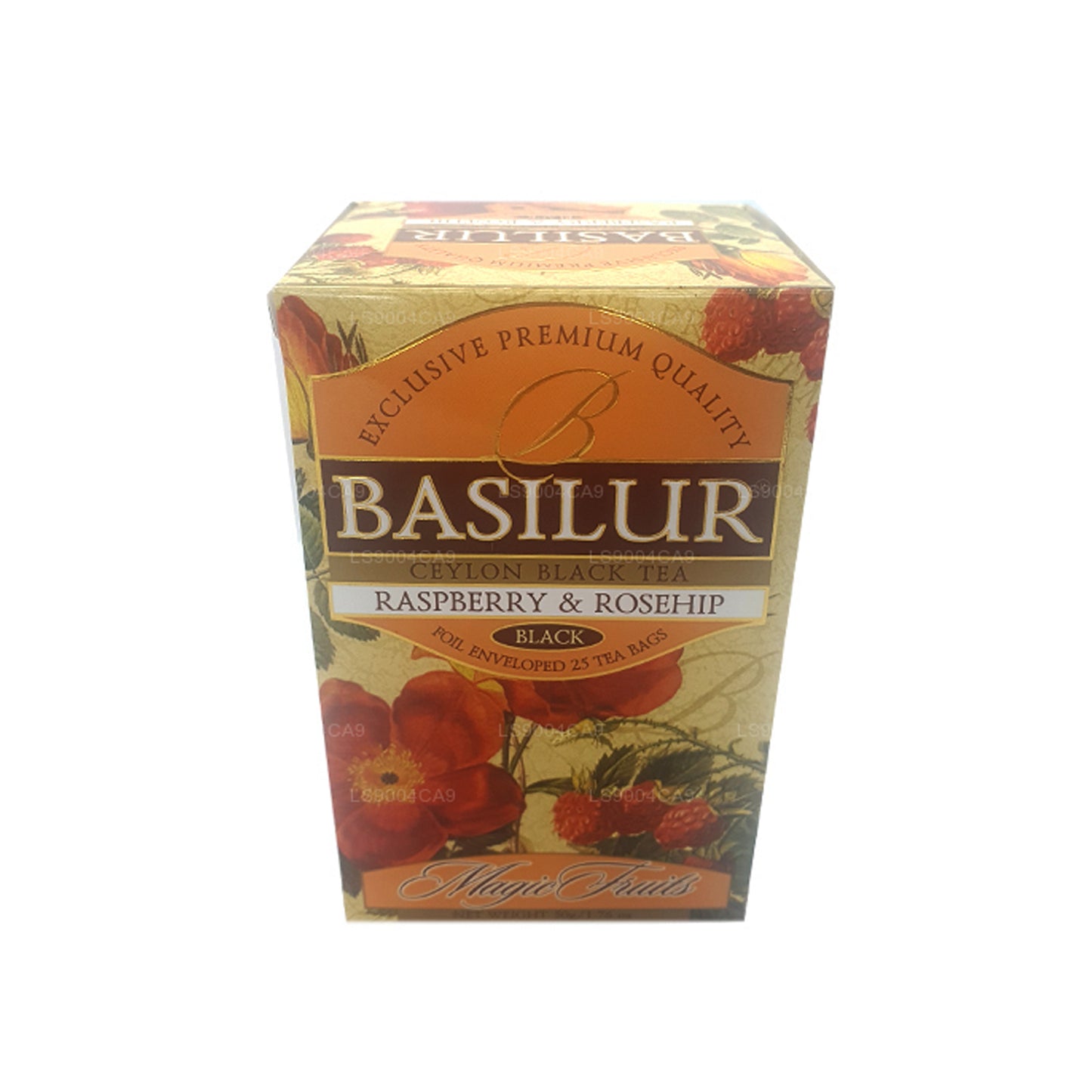 Basilur Sihirli Meyveler Ahududu ve Kuşburnu (50g) 25 Çay Poşeti