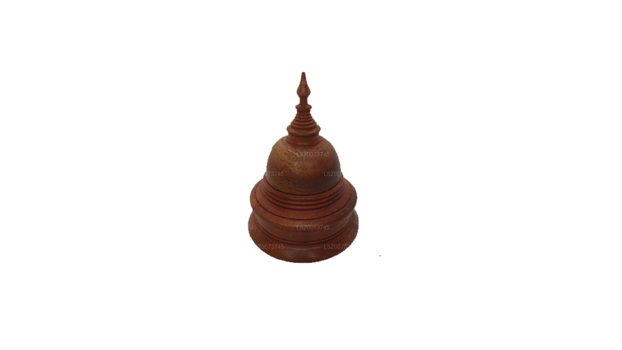 Buda Stupa Ahşap Rengi (H-4 inç W-3 inç)
