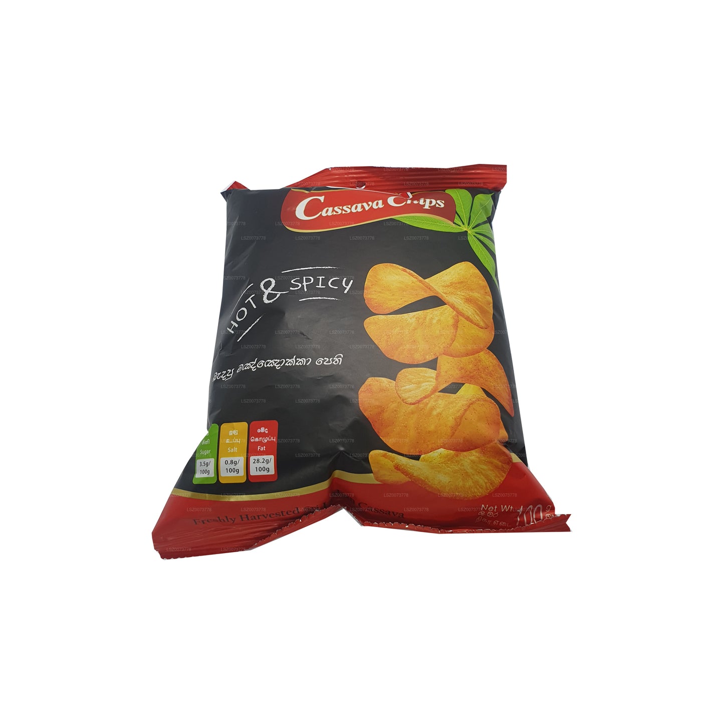Rancrisp Manyok Cipsi Sıcak ve Baharatlı (100g)