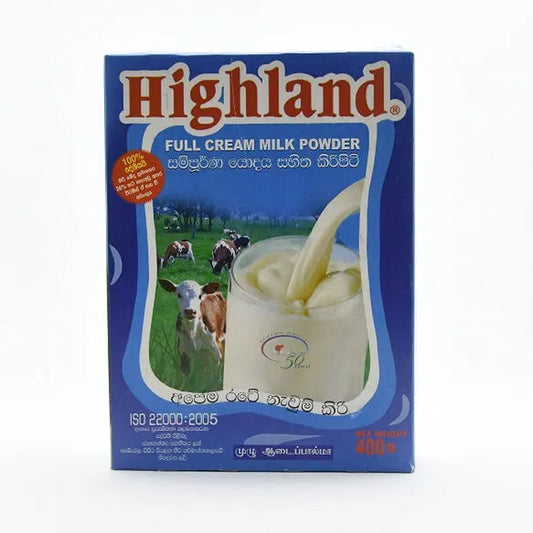 Highland Süt Tozu (Tam Krema) 400g