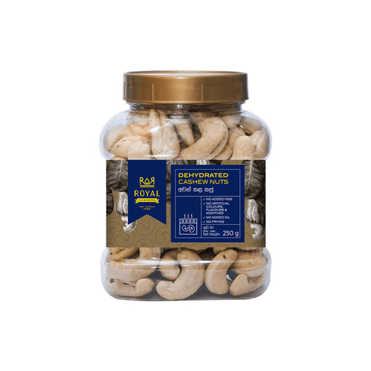 Kraliyet Kurutulmuş Kaju Fıstığı Pet Şişesi (250g)