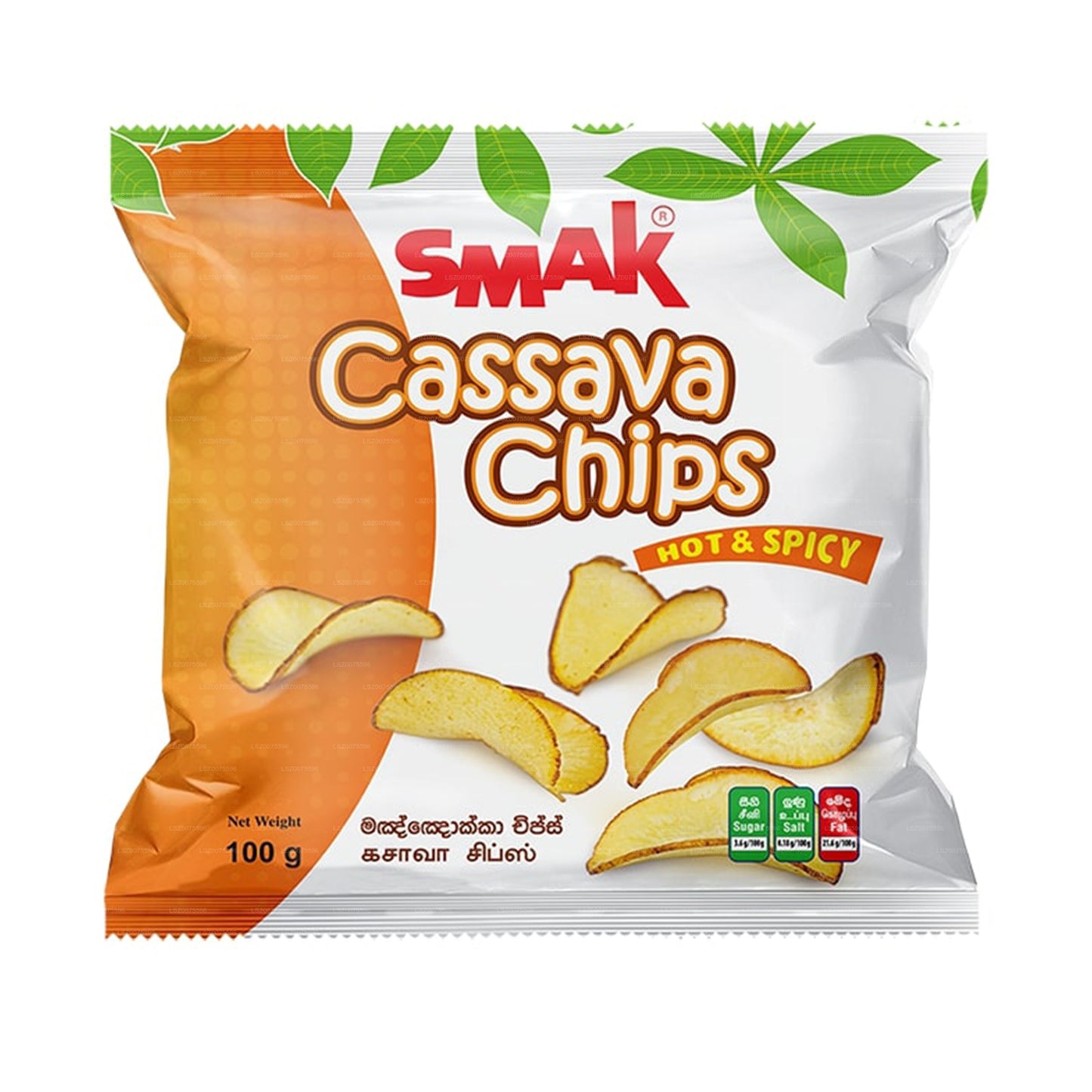 Smak Manyok Acı ve Baharatlı (100g)