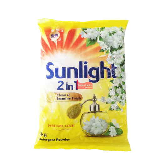 Sunlight Clean ve Yasemin Taze Deterjan Tozu (1kg)