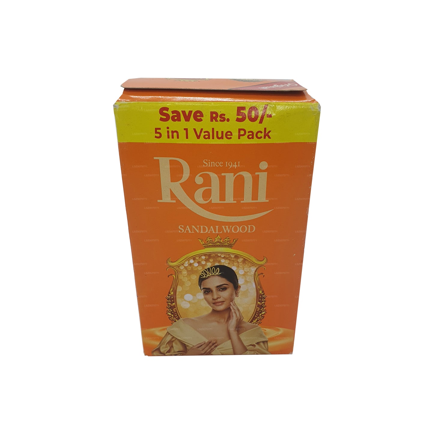 Swadeshi Rani Sandal Ağacı Sabunu 5'i 1 arada (5x70g)