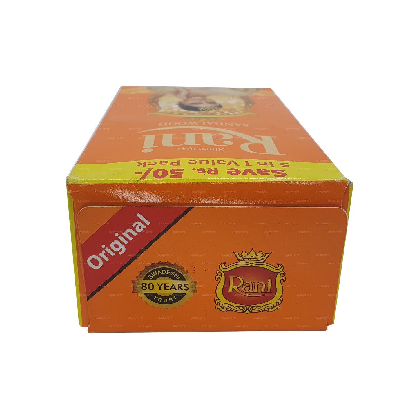 Swadeshi Rani Sandal Ağacı Sabunu 5'i 1 arada (5x70g)