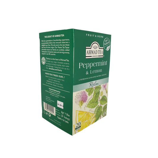 Ahmad Çayı Nane ve Limon (30g) 20 Folyo Çay Poşeti