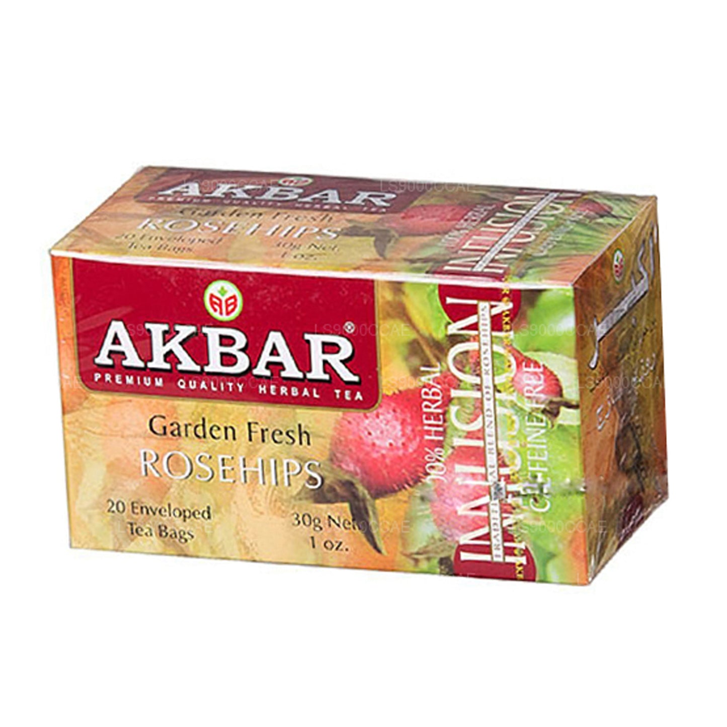 Akbar Garden Taze Kuşburnu 20 Poşet Çay (30g)