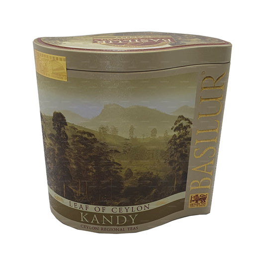 Seylan Basilur Yaprağı “Kandy” (100g) Caddy