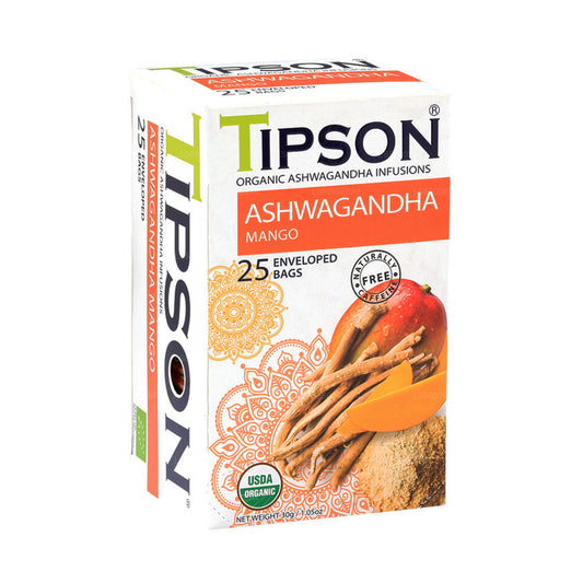Tipson Organik Ashwagandha Mango Çayı (30g)