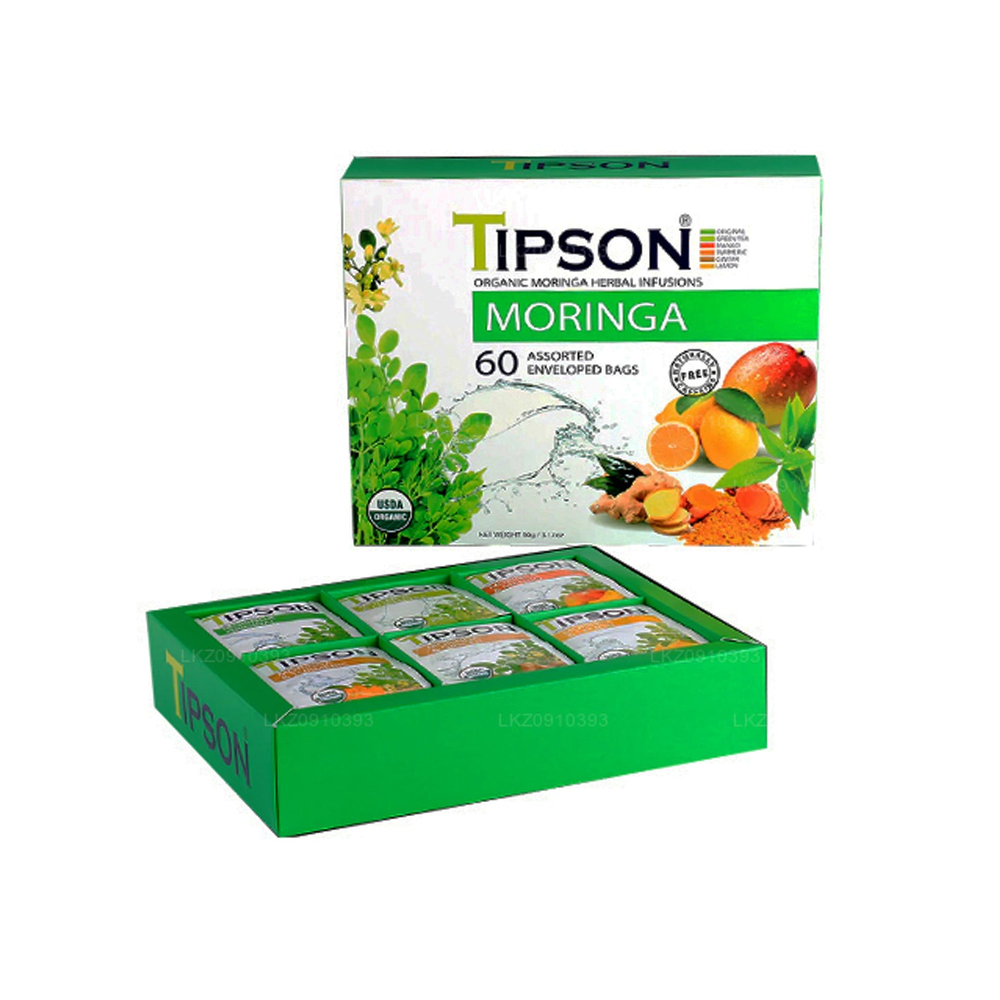 Tipson Çay Organik Moringa Karışık (90g)