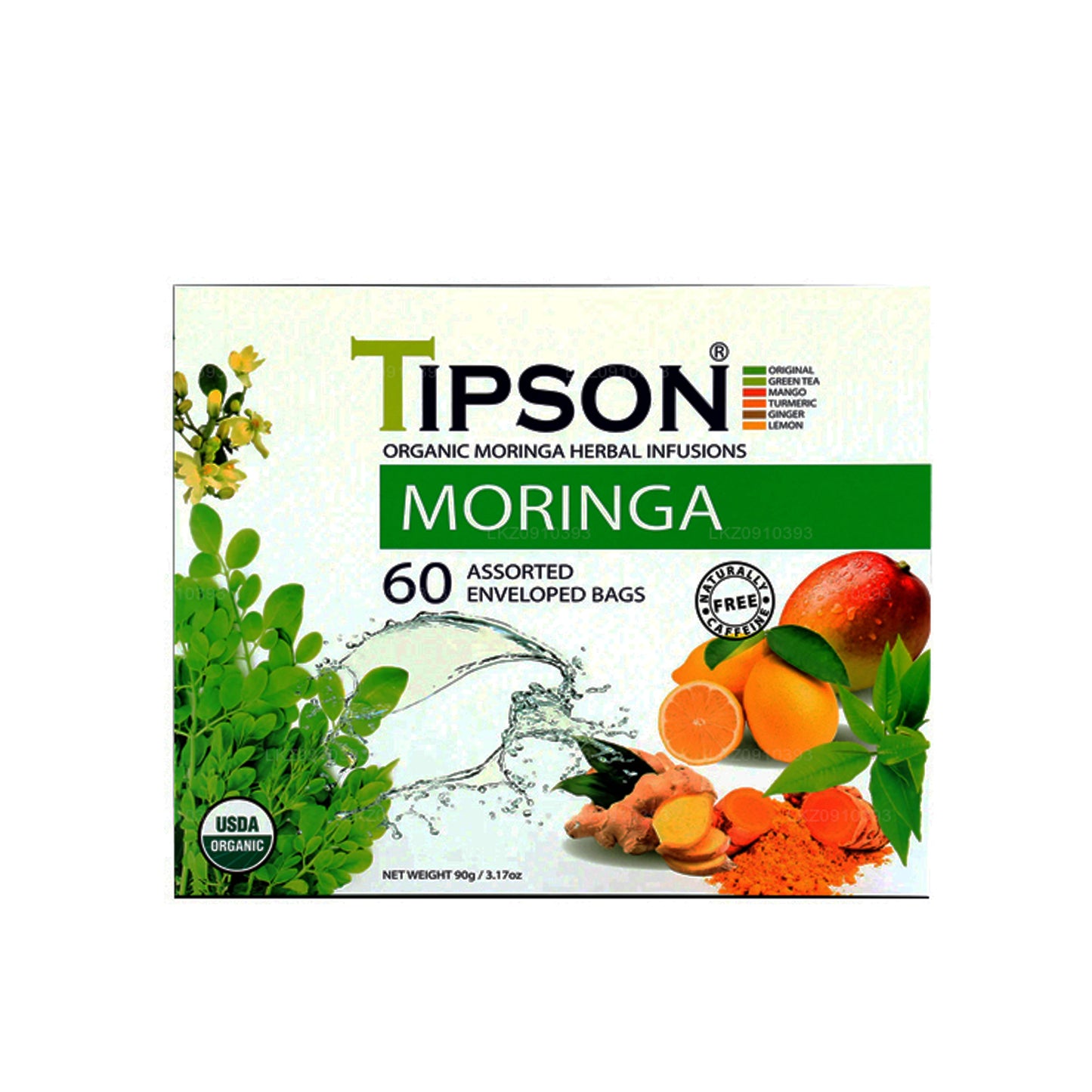 Tipson Çay Organik Moringa Karışık (90g)