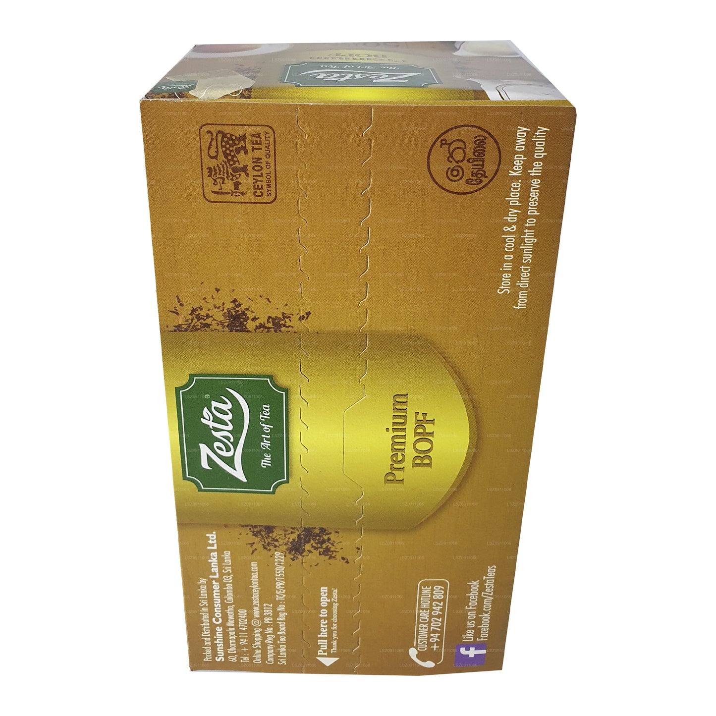 Zesta Çay (100g) 50 Çay Poşeti