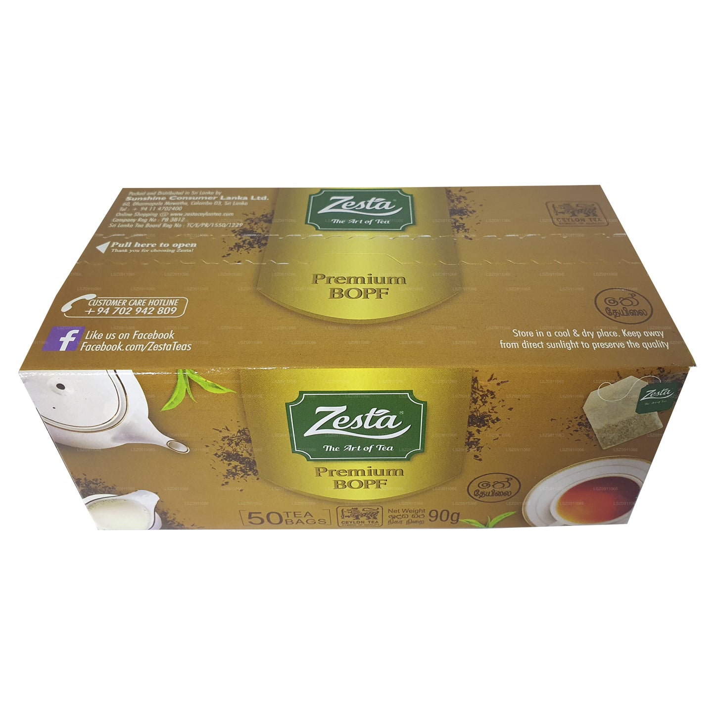 Zesta Çay (100g) 50 Çay Poşeti